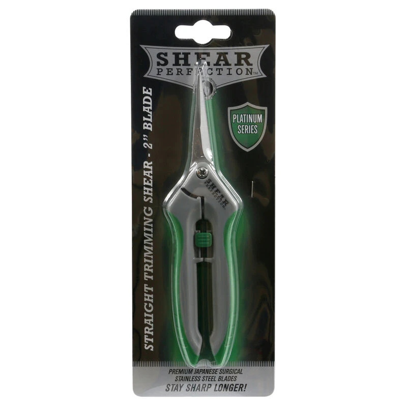 Shear Perfection® Stainless Steel Straight Trimming Shear - 2" Blade 2 Shear Perfection® Stainless Steel Straight Trimming Shear - 2" Blade - Image 2